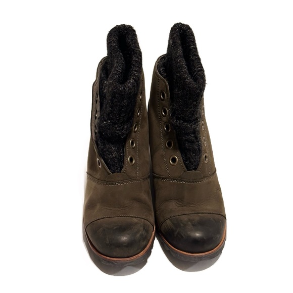 Sorel Joanie Sweater Ankle Boots